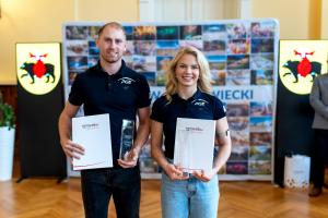 Damian Żurek i Karolina Bosiek – Tomaszowskimi Ambasadorami Sportu